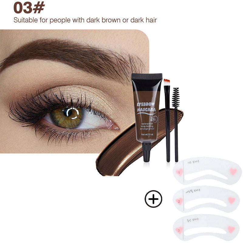🔥【1° Más Vendido】Cejas que se desvanecen/rozan? Maquilladoras recomiendan!24H+🌟 Natural+🖌️ Cepillo Incluido! Tinte Cejas Waterproof