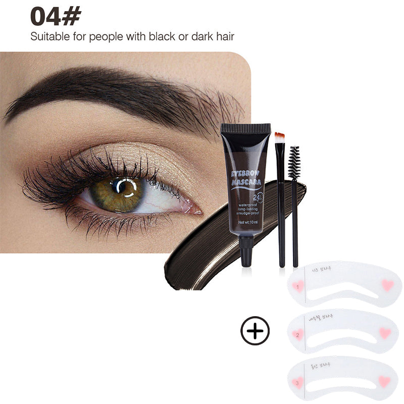 🔥【1° Más Vendido】Cejas que se desvanecen/rozan? Maquilladoras recomiendan!24H+🌟 Natural+🖌️ Cepillo Incluido! Tinte Cejas Waterproof