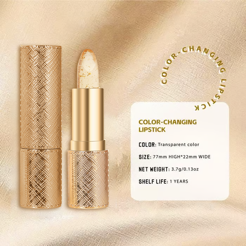 💄✨ Labial CrystalClear Color Alchemy – Cambia de Color y Es Intransferible 💋🌈 ¡Se Tiñe Automáticamente al Contacto para un Look Único y Duradero! 🌟💖