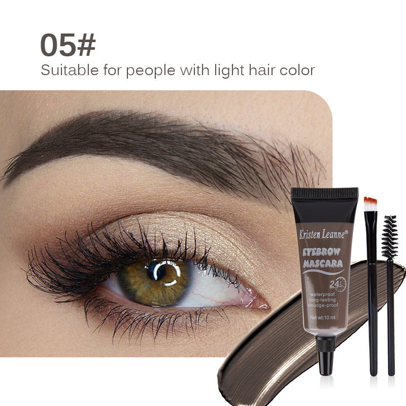 🔥【1° Más Vendido】Cejas que se desvanecen/rozan? Maquilladoras recomiendan!24H+🌟 Natural+🖌️ Cepillo Incluido! Tinte Cejas Waterproof