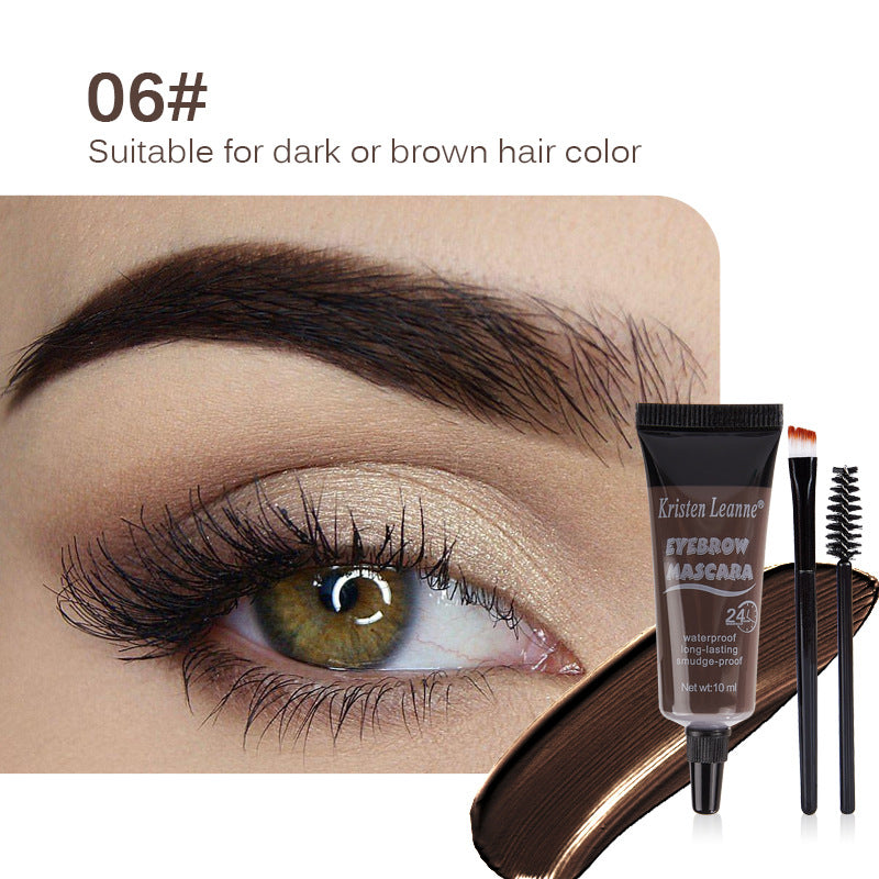 🔥【1° Más Vendido】Cejas que se desvanecen/rozan? Maquilladoras recomiendan!24H+🌟 Natural+🖌️ Cepillo Incluido! Tinte Cejas Waterproof