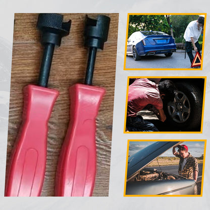 Stalen remveerringgereedschap voor achterwiel