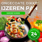 🔥Uitverkoop 50% UIT🔥Ongecoate Dikke IJzeren Pan💥💥💥Gratis verzending