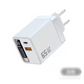 ⚡🔥 ¡50% DE DESCUENTO! Cargador de Pared 65W con Cable USB-C Retráctil de 80 cm – Carga Rápida para Móvil, Tablet y Laptop, Compacto y Seguro 📱🔌