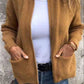 Chaqueta de Punto para Mujer | Casual Versátil con Bolsillos | Ideal para Otoño e Invierno