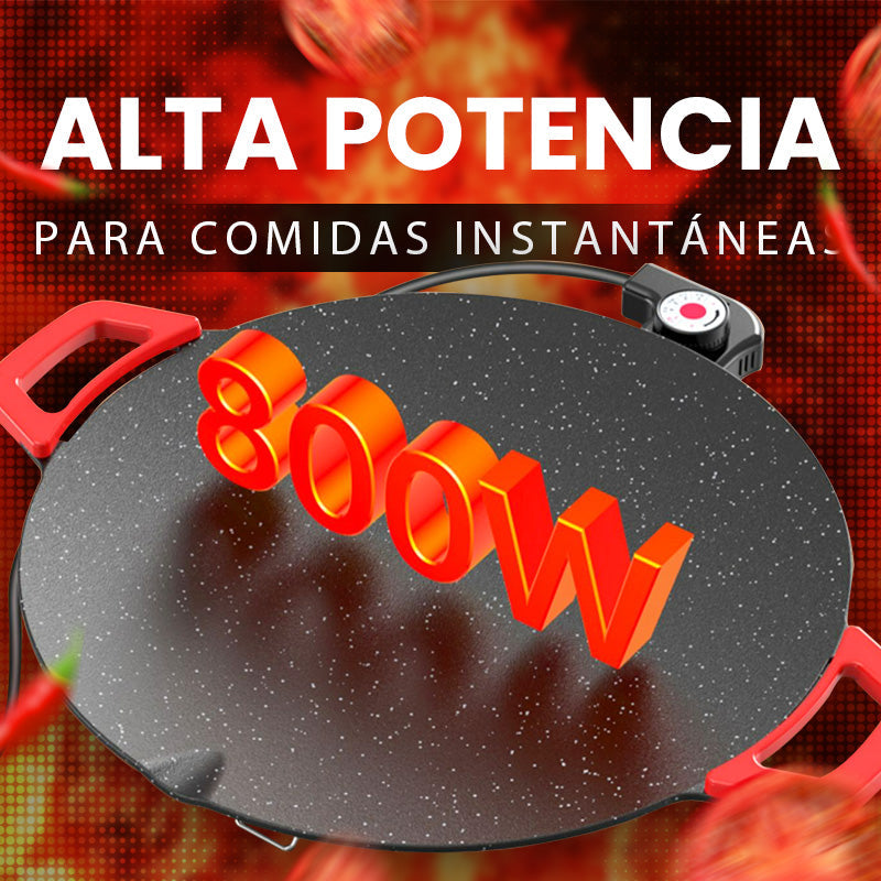 Sartén Eléctrica Portátil 🔌 Perfecta para Departamentos y Campings