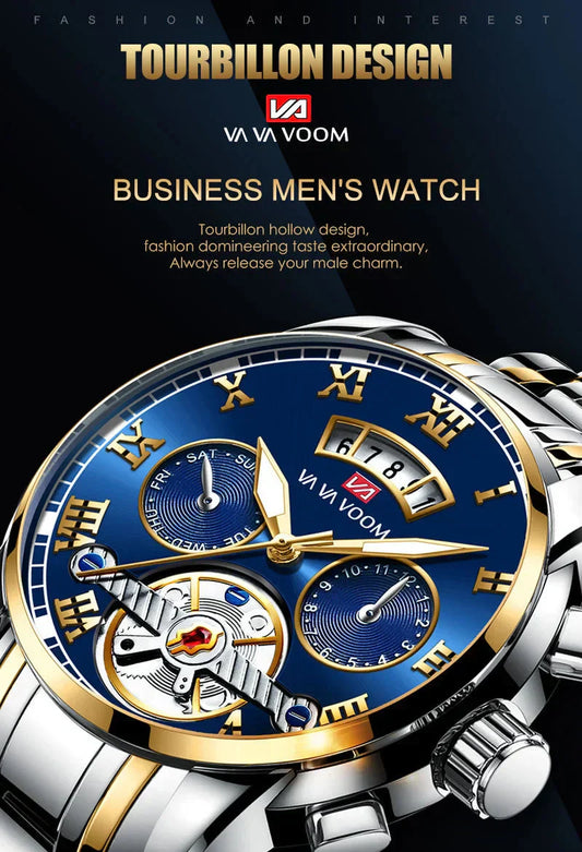 ✨Hoogwaardig Waterdicht Lichtgevend Horloge⌚2025 New Business herenhorloge