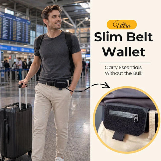 💳Cartera de cinturón fina — Cero volumen para tu porte diario