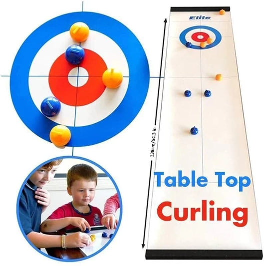 📢Laatste dag met korting⏰2024 Nieuw tafelcurlingspel voor het hele gezin