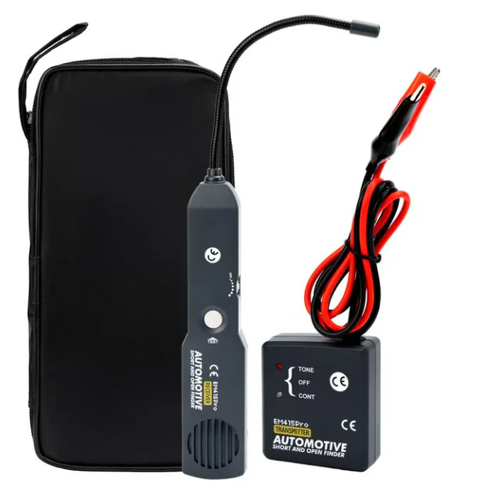 Localizador de cables y comprobador de circuitos para uso automotriz y general