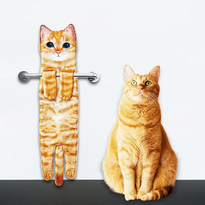 💖Uitverkoop 50% Korting😺Schattige kattenhanddoek🐾