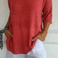 💖 Top Tejido con Cuello en V de Color Liso – Estilo Elegante y Cómodo para Cualquier Ocasión ✨👚