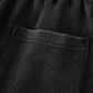 Men’s Acid-Wash Cotton Sweatpants – Relaxed Fit