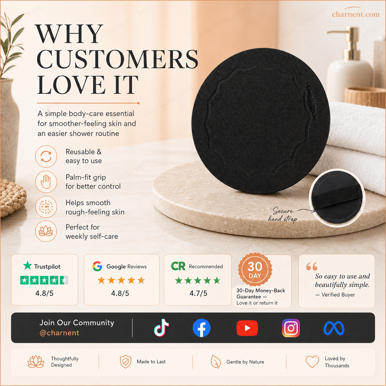🚿🧖‍♀️ ¡50% DE DESCUENTO! Almohadillas Exfoliantes para Ducha – Elimina Células Muertas, Activa la Circulación y Deja la Piel Sedosa ✨