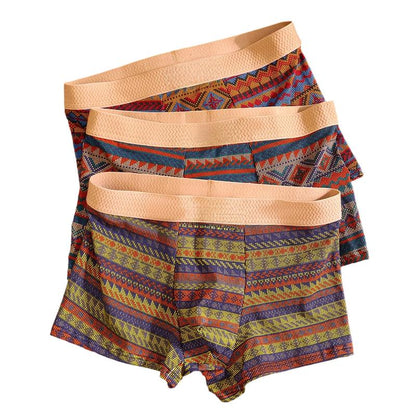 Comfortabel ondergoed voor heren met kleurblokken