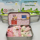 🔥 ¡El regalo de Pascua más bonito! 🎁 Adorables conejitos en una caja de lata – Mamá coneja y bebé conejo 🐰