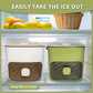 ☀️Summer Hot Sale 50% Off🧊Portable Ice Maker with Lid and Storage Box