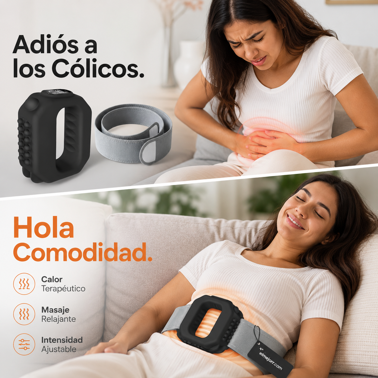 🏆Anillo de masaje eléctrico de 5 velocidades, con correa ajustable🌿👑