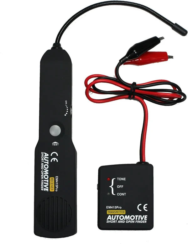 Localizador de cables y comprobador de circuitos para uso automotriz y general