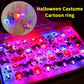 🎁LED-licht Halloween gloeiende ring😍 - Set van 50 stuks