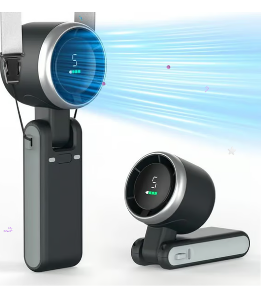 ⏳Beperkte tijd 50% korting!💥 ☀️Zomer Outdoor essential - Draagbare handbediende turboventilator