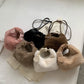 Bolsa de Faux Fur Multifuncional y Suave - Nueva Tendencia para Mujer