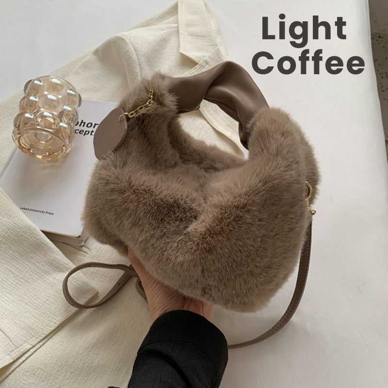 Bolsa de Faux Fur Multifuncional y Suave - Nueva Tendencia para Mujer