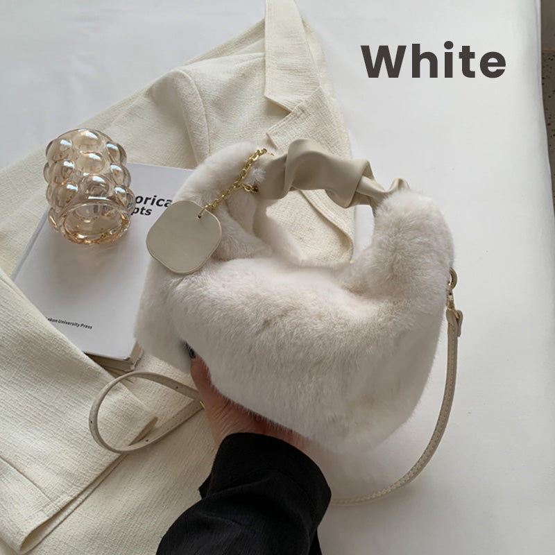 Bolsa de Faux Fur Multifuncional y Suave - Nueva Tendencia para Mujer