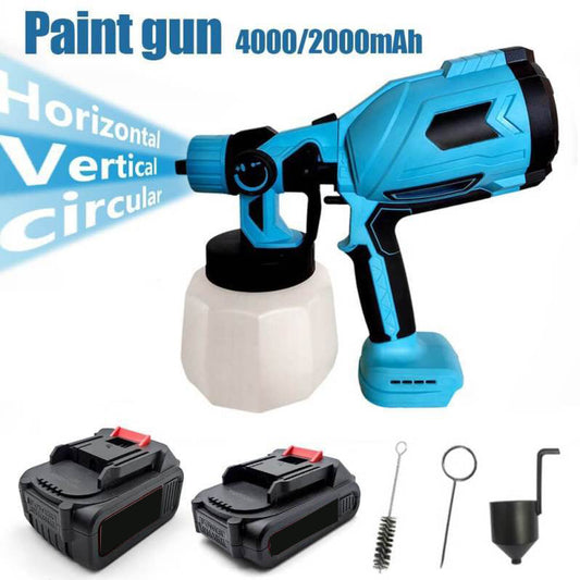 🔥🎨 ¡50% DE DESCUENTO! Pulverizador de Pintura Inalámbrico de Alta Presión – Acabado Uniforme, Batería Recargable, Ideal para Paredes y Muebles 🏠