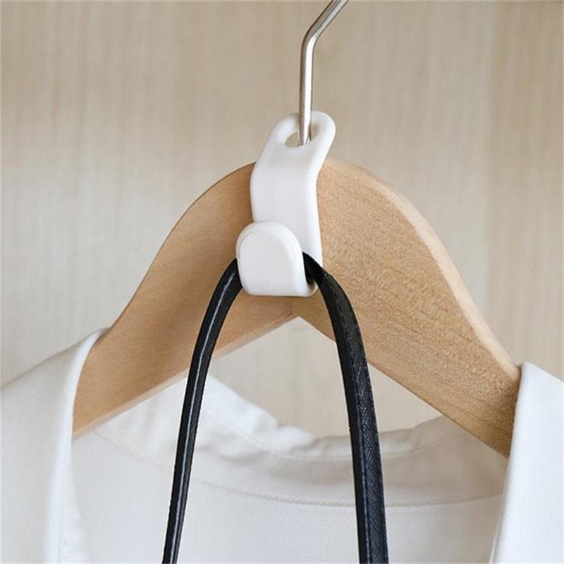 👔¡COMPRA 1 Y LLÉVATE 1 GRATIS! Ganchos para colgar que ahorran espacio: duplican el espacio en el armario, son resistentes y fáciles de usar.