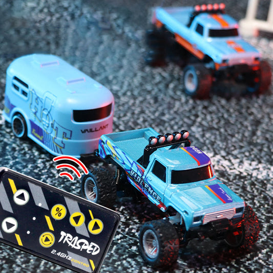 💝Gift Idea Hot sale 50% OFF🎁Alloy LED Lights Remote Control Car Model🚙💨