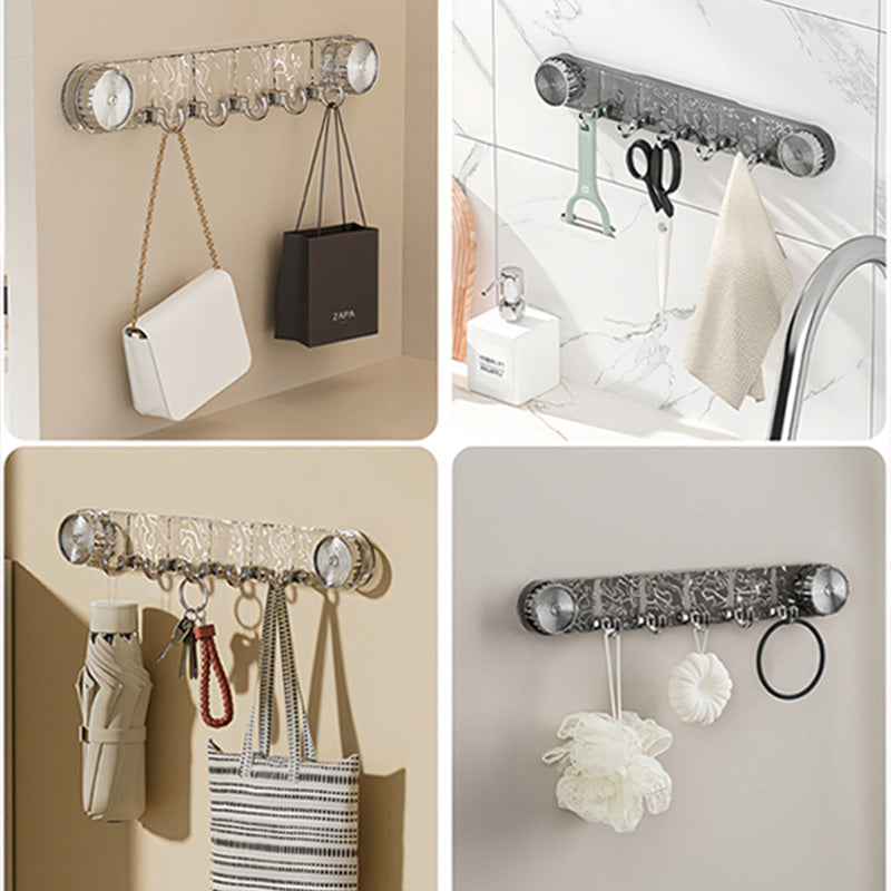 🌀🚿 ¡50% DE DESCUENTO! Percha de Ventosa Giratoria Ondulada sin Punzón – 360° Ajustable, Succión Fuerte y sin Taladrar, Ideal para Baño y Cocina 🏠✨