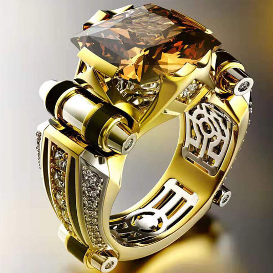 💍Vintage Grote Bandeau en Zirkonium Robuust💍