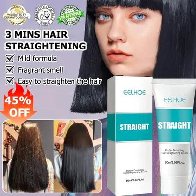 ⏳Beperkte tijd 50% korting💥2025 Nieuwe Upgrade Keratine Behandeling Haar Gladmakende Crème