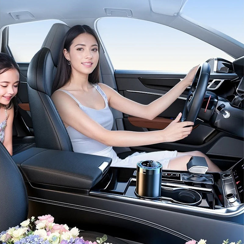 🔥Juego de difusor inteligente para coche con modos de luz y pulverización