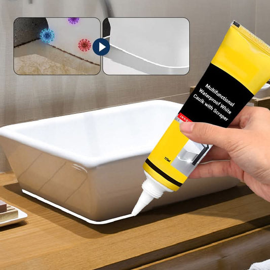 ⏰⏰⏰Laatste 4 uur: Grote uitverkoop 🔥Multifunctionele Waterdichte Witte Kit met Schraper