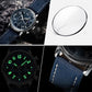 Heren Fashion Waterdichte lichtgevende Quartz horloge