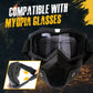 🔥HD Anti-beslaan Afneembare Volledig Gezichtsmasker (Anti-verblinding, UV-bescherming, Stofwerend)⏰⏰⏰Laatste 4 uur: Grote uitverkoop 🔥