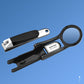 Spatwaterdichte nagelknipper met vergrootglas