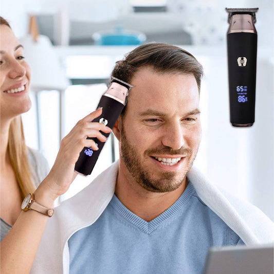 🔥Laatste dag special 50% UIT💇‍♂️LCD digitale tondeuse