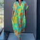 🌸Vestido Elegante Casual con Estampado para Mujer de Escote en V
