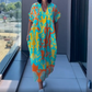 🌸Vestido Elegante Casual con Estampado para Mujer de Escote en V