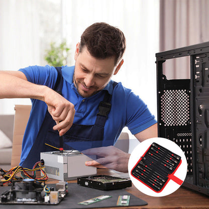 🔥16-delige draagbare en duurzame magnetische schroevendraaierset