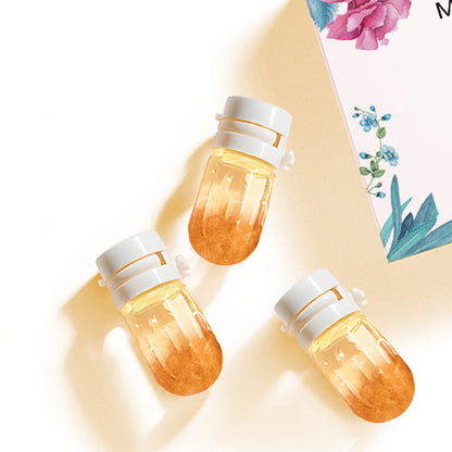 Anti-kroes gladmakende en glanzende haarolie