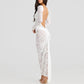 🌹👗Limited Time 50% OFF💃 Sexy Backless Lace Maxi Dresses - Sierlijk kant, sexy backless design, perfect voor de zomer!