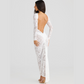 🌹👗Limited Time 50% OFF💃 Sexy Backless Lace Maxi Dresses - Sierlijk kant, sexy backless design, perfect voor de zomer!
