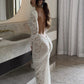 🌹👗Limited Time 50% OFF💃 Sexy Backless Lace Maxi Dresses - Sierlijk kant, sexy backless design, perfect voor de zomer!