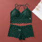 Set van kanten bralette en slip voor dames