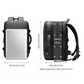 Multifunctionele handzame uitbreidingsrugzak met grote capaciteit