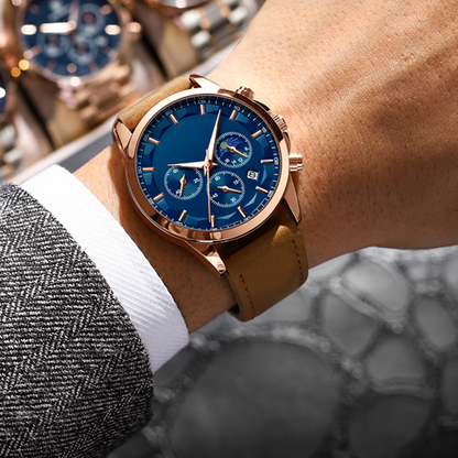 ⏳Time-limited Special⌛Men's Waterproof Business Wrist Watch